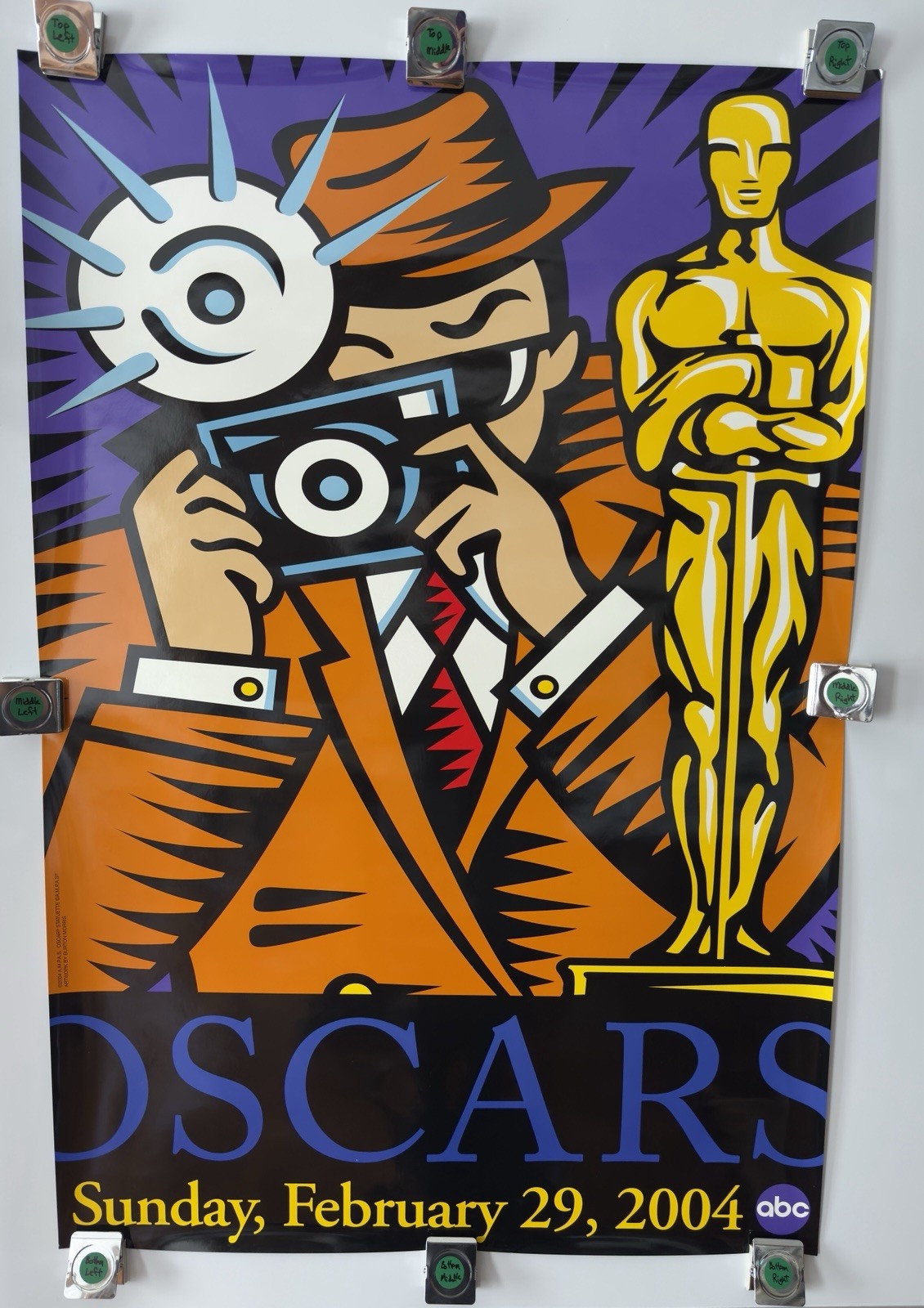 Academy Awards - Original Movie Poster - 2004 - Rolled DS