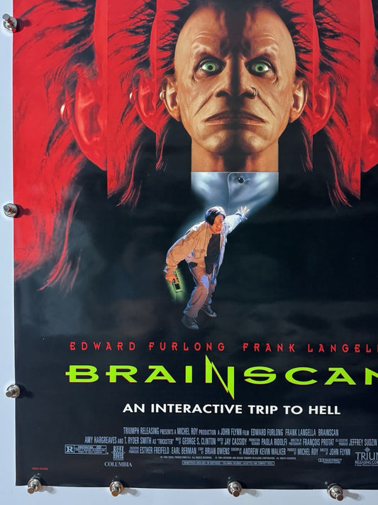 Brain Scan - Original Movie Poster - 1994 - Rolled SS