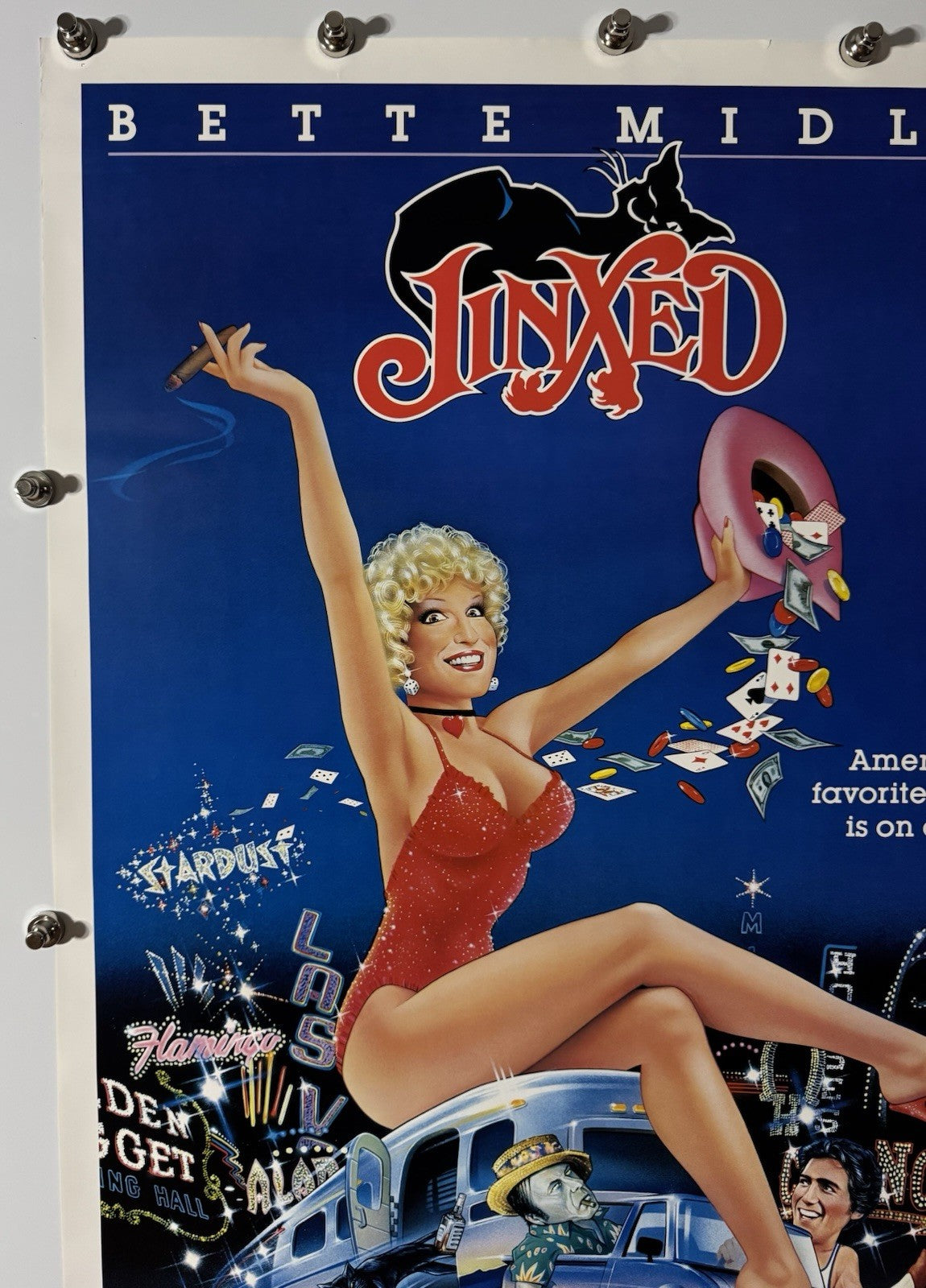 Jinxed! - Original Movie Poster - 1982 - Rolled SS