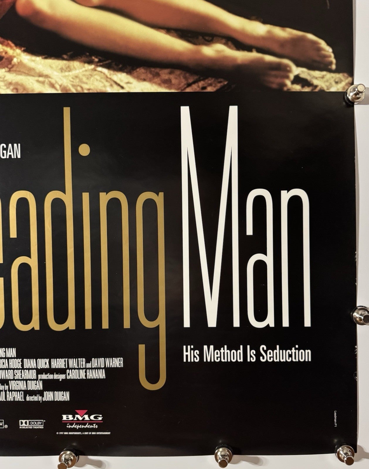 Leading Man - Original Movie Poster - 1996 - Rolled SS