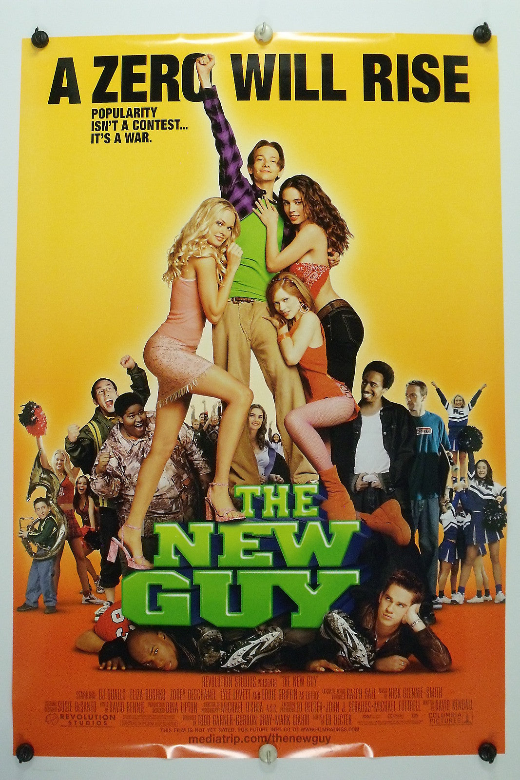 The NEW GUY - Lyle Lovett - Original Movie Poster - 2002 Rolled DS C9