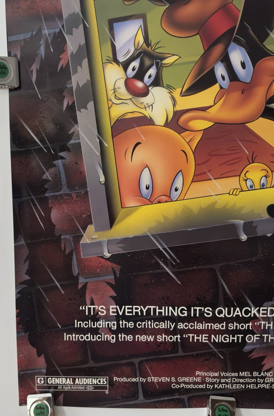 Dafty Duck’s Quackbusters - Original Movie Poster - 1988 -Rolled SS