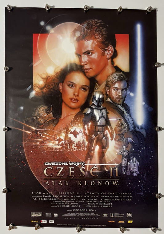 Star Wars - Ep II (C) - Original Movie Poster - 2002 - Rolled SS