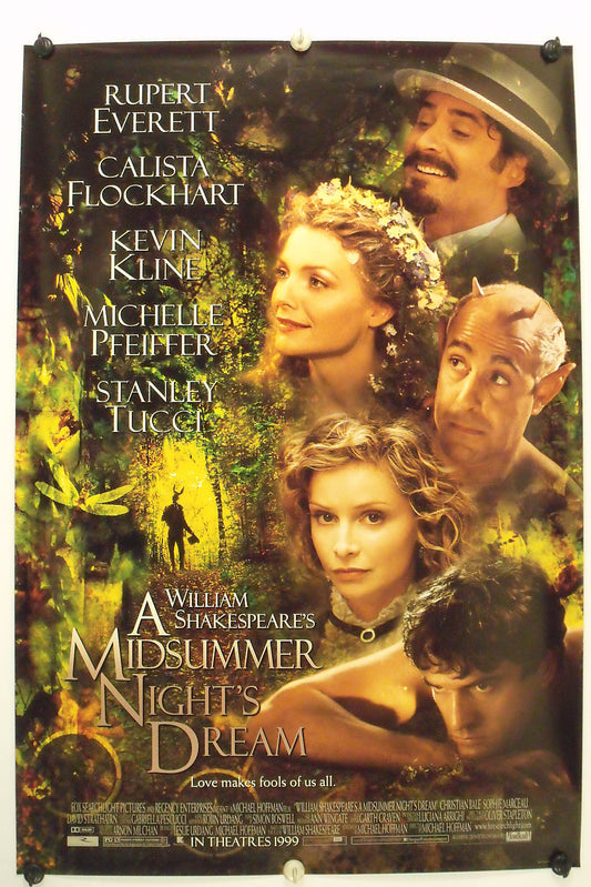 A MIDSUMMER NIGHTS DREAM - Original Movie Poster - 1999  Rolled SS C9/C10