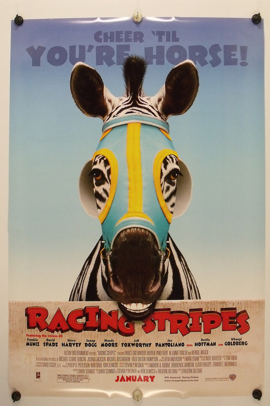 RACING STRIPES - Snoop Dogg - Original Movie Poster - 2005  Rolled DS C9/C10