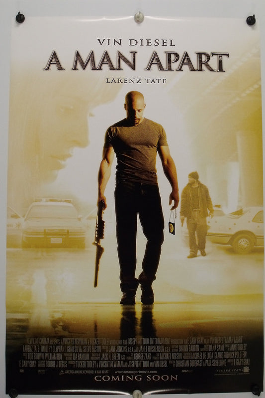 A MAN APART - Vin Diesel - Original Movie Poster - 2002  Rolled DS "B" C9/C10
