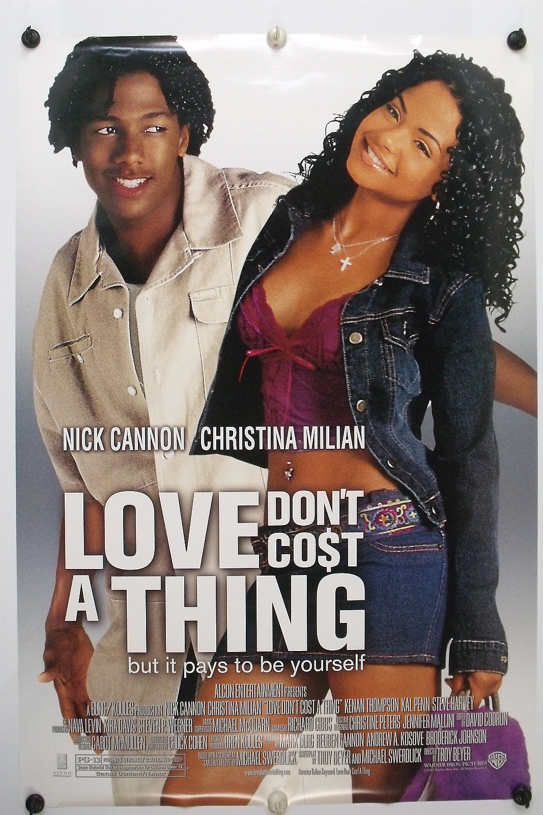 LOVE DON'T COST A THING - Original Movie Poster - 2003  Rolled DS C9/C10