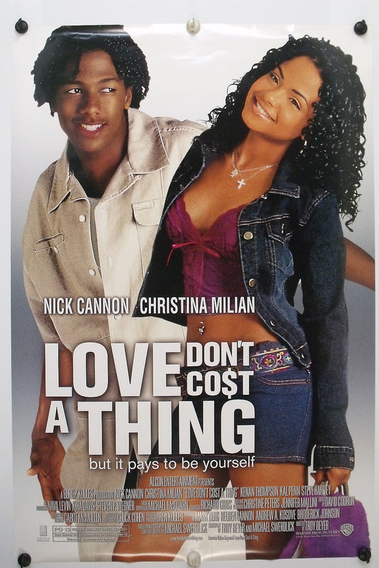 LOVE DON'T COST A THING - Original Movie Poster - 2003  Rolled DS C9/C10