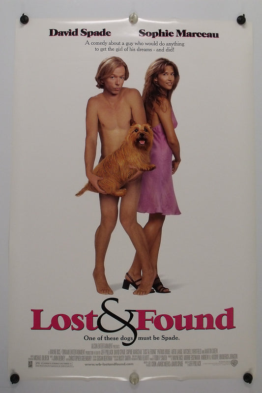 LOST & FOUND -  David Spade - Original Movie Poster - 1999  Rolled DS C9