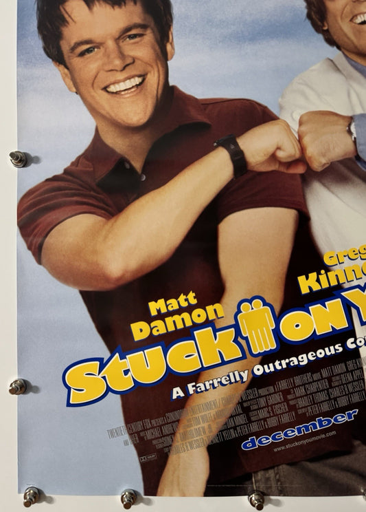 Stuck On You - Original Movie Poster - 2003 - Rolled DS