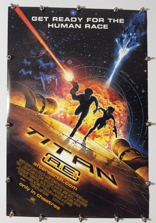 Titan A.E. (C) -Original Movie Poster - 2000 - Rolled DS