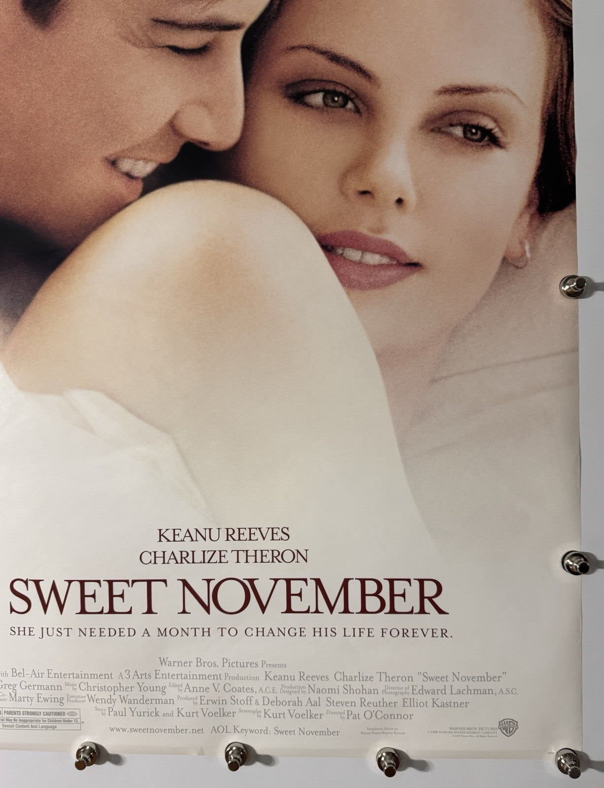 Sweet November - Original Movie Poster - 2001 - Rolled DS