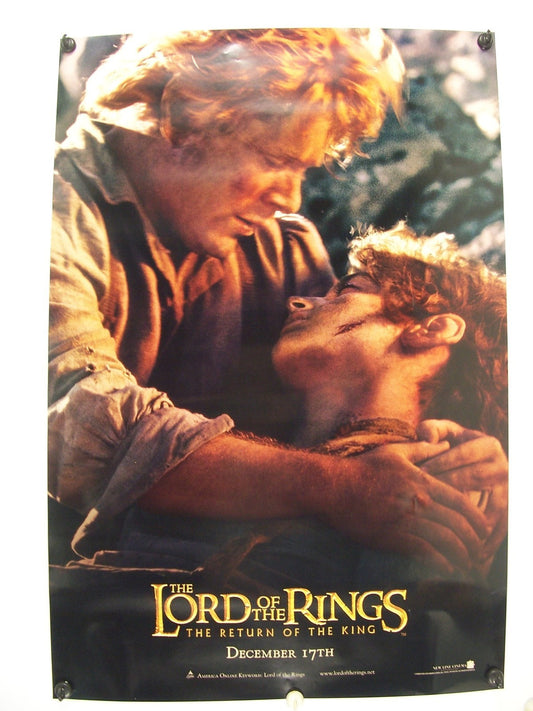 LORD of the RINGS - ROTK - Sam & Frodo - Original Movie Poster 2003 Rolled DS C9