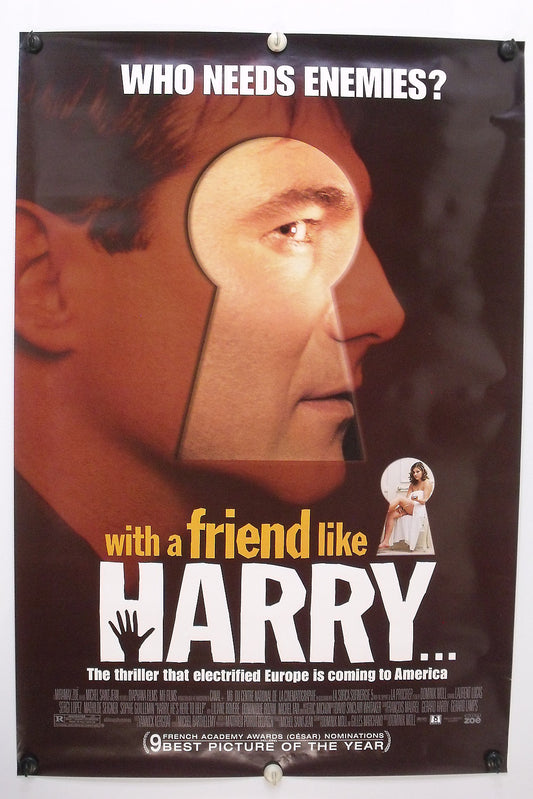 WITH A FRIEND LIKE HARRY - Original Movie Poster - 2000  Rolled DS C8