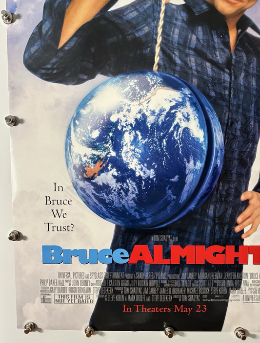 Bruce Almighty - Original Movie Poster - 2003 - Rolled DS