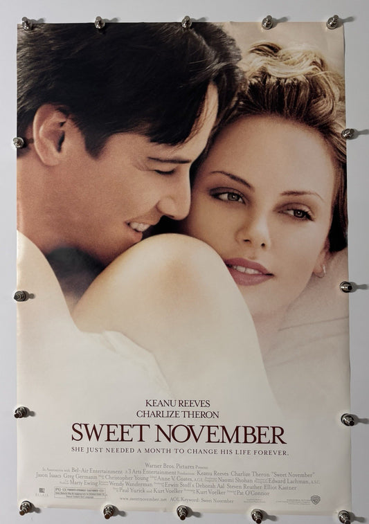 Sweet November - Original Movie Poster - 2001 - Rolled DS