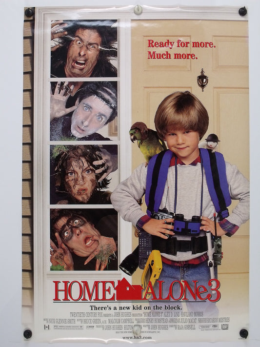 HOME ALONE 3 - Alex D. Linz - Original Movie Poster - 1997 Rolled DS "F" C9