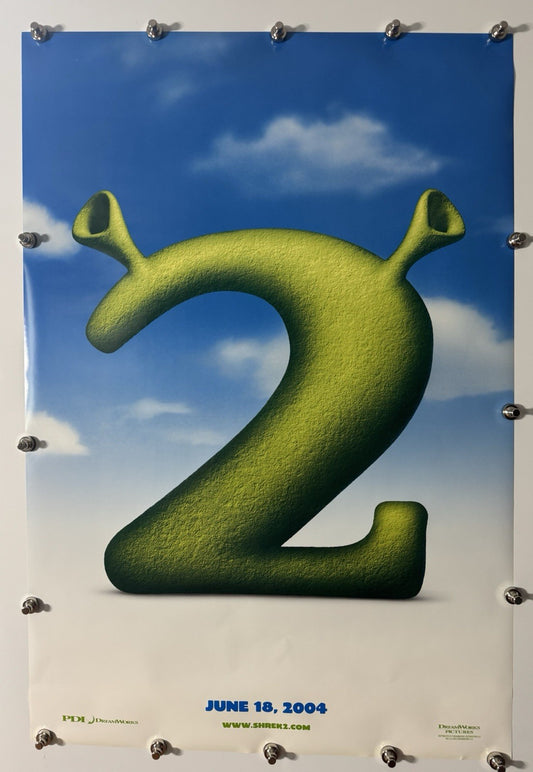 Shrek 2 (A) - Original Movie Poster - 2004 - Rolled DS