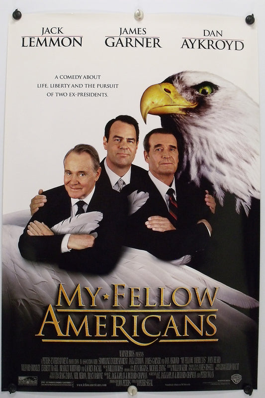 MY FELLOW AMERICANS - James Garner - Original Movie Poster - 1996 Rolled DS C8