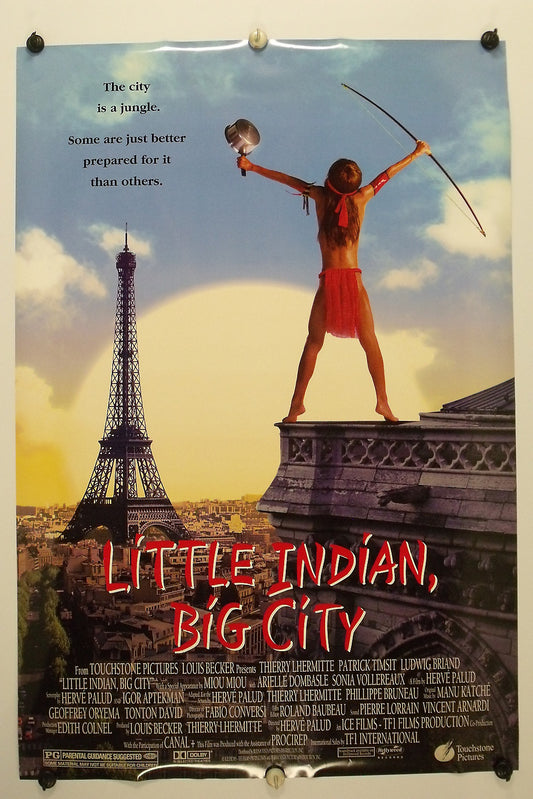 LITTLE INDIAN, BIG CITY - Original Movie Poster - 1994 Rolled DS C8