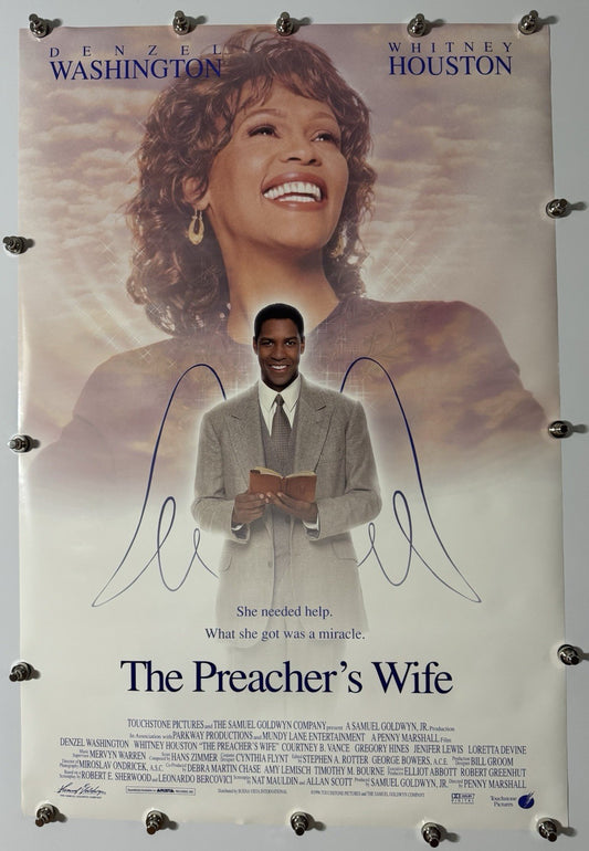 The Preacher's Wife (A) - Original Movie Poster - 1996 - Rolled DS