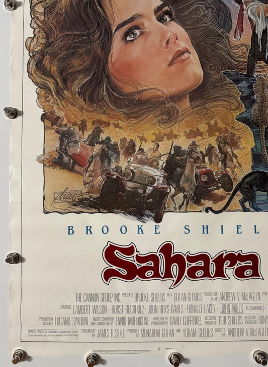 Sahara - Original Movie Poster - 1983 - Rolled SS