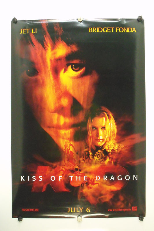 KISS of the DRAGON - Jet Li - Original Movie Poster - 2001 Rolled DS "A" C8/C9