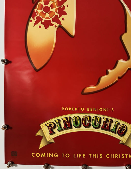 Pinocchio - Original Movie Poster - 2002 - Rolled DS