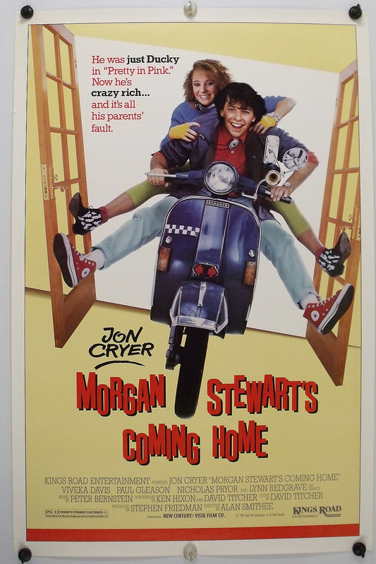 MORGAN STEWART'S COMING HOME - Original Movie Poster - 1987 Rolled SS C8
