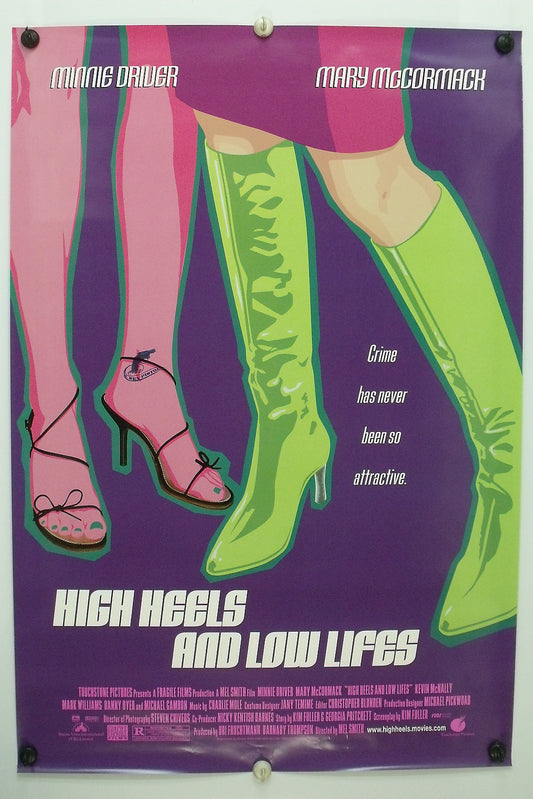 HIGH HEELS and LOW LIFES - Original Movie Poster - 2001  Rolled DS C8/C9