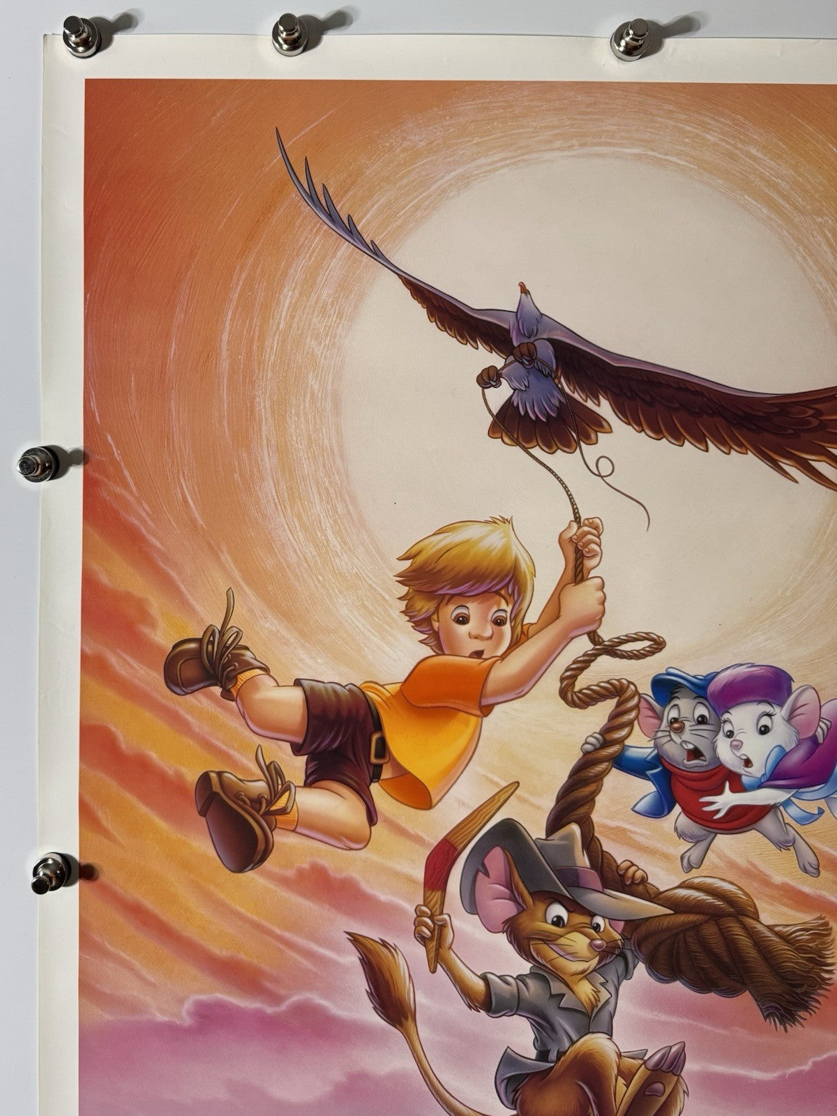 The Rescuers Down Under - Original Movie Poster - 1990 - Rolled DS