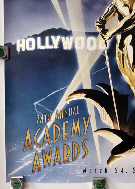 Academy Awards 74th Annual - Original Movie Poster - 2002 - Rolled SS