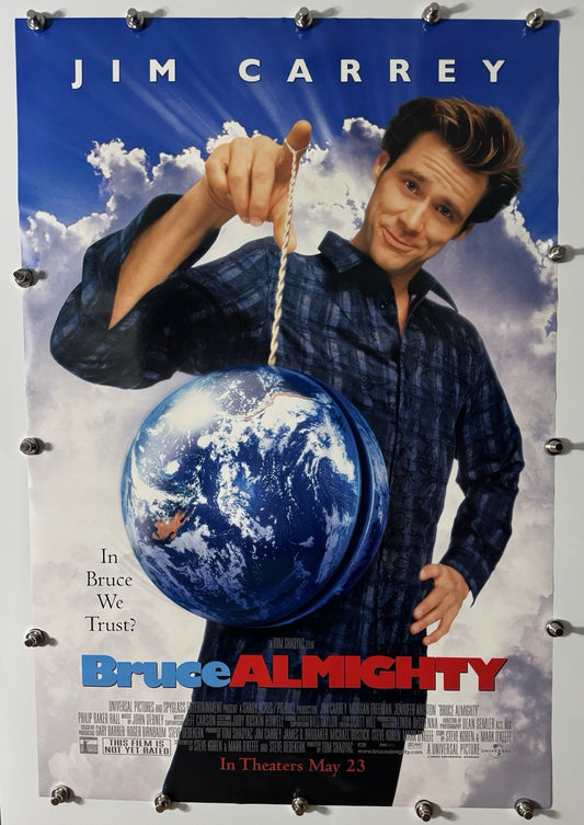Bruce Almighty - Original Movie Poster - 2003 - Rolled DS