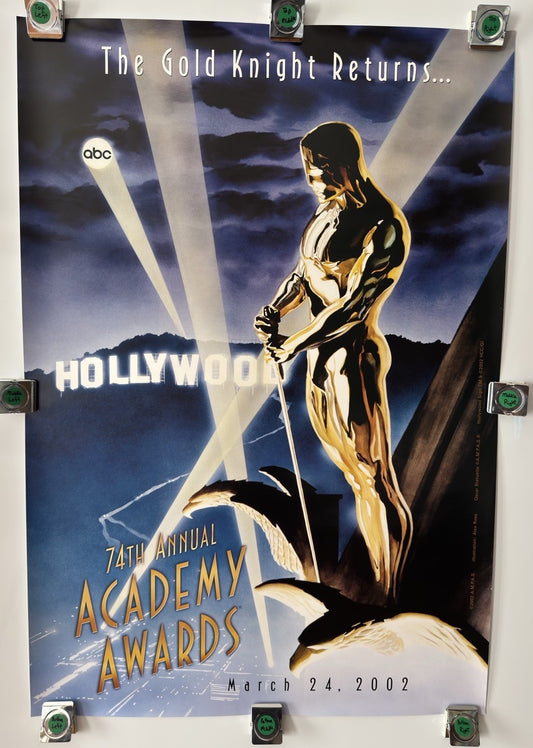 Academy Awards 74th Annual - Original Movie Poster - 2002 - Rolled SS