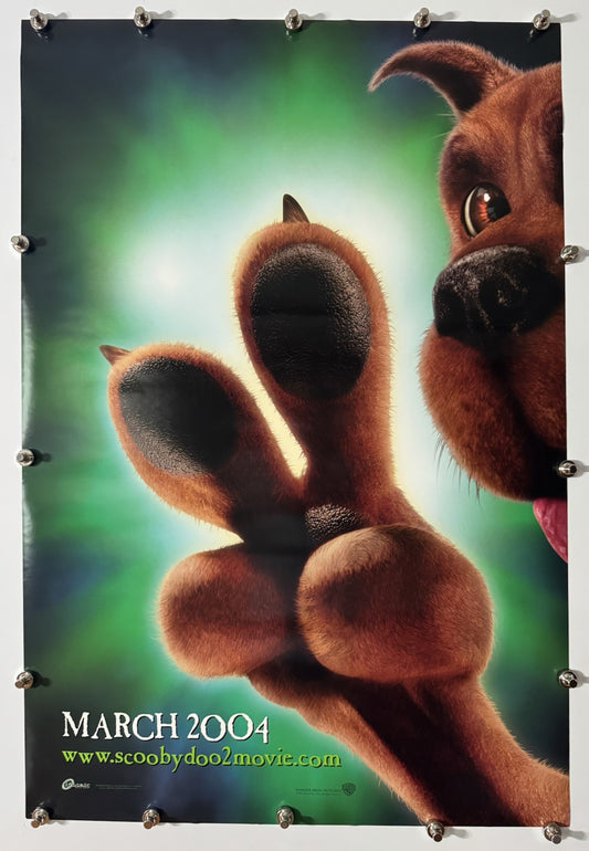 Scooby-Doo 2 (A) - Original Movie Poster - 2004 - Rolled DS