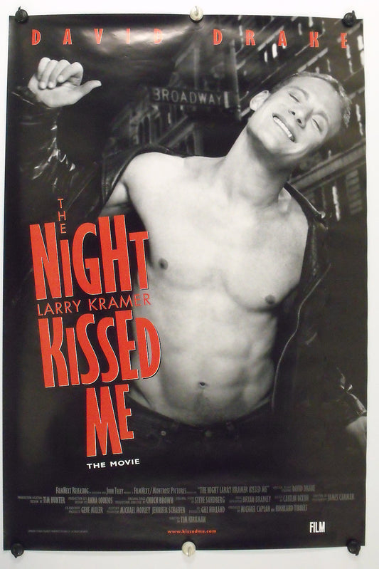 The NIGHT LARRY CRAMER KISSED ME - Original Movie Poster - 2000 Rolled SS C9