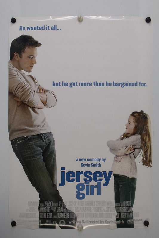 JERSEY GIRL - Jennifer Lopez - Original Movie Poster 2004  Rolled DS C9/C10