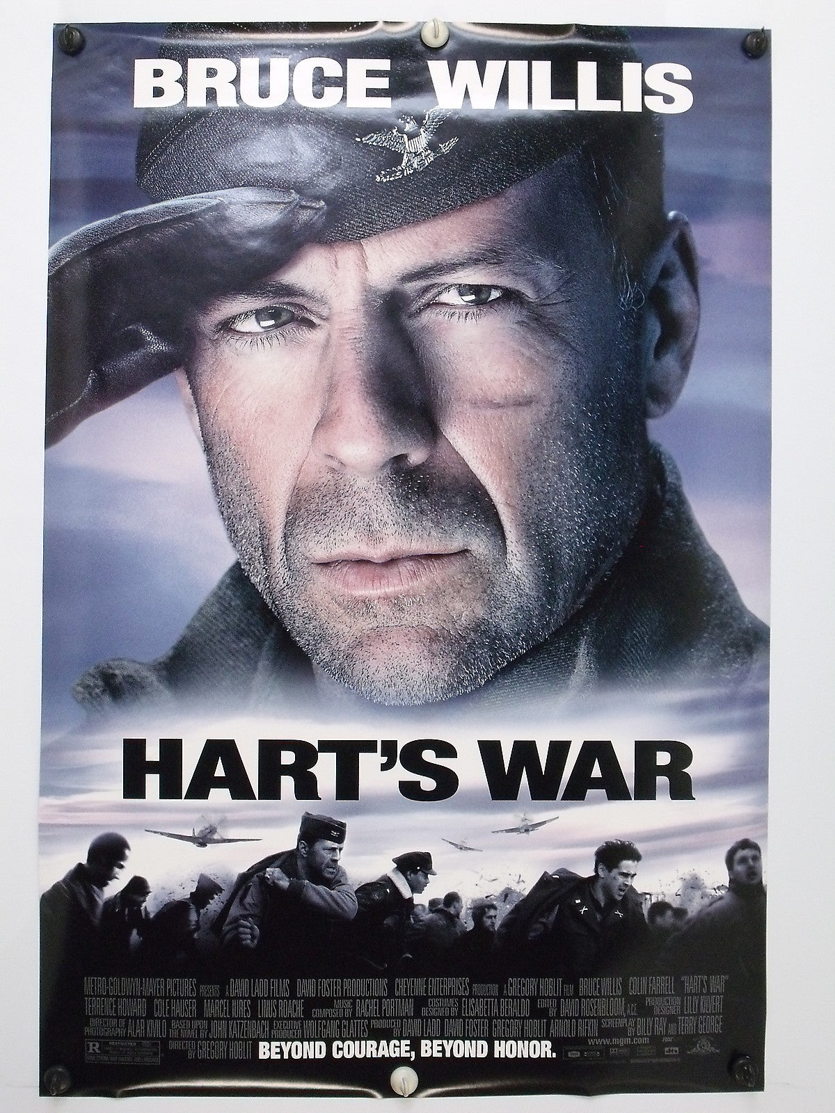 HART'S WAR - Bruce Willis - Original Movie Poster "A" - 2002  Rolled DS C9/C10