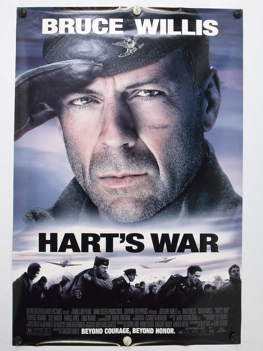 HART'S WAR - Bruce Willis - Original Movie Poster "A" - 2002  Rolled DS C9/C10
