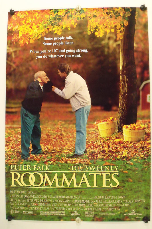 ROOMMATES - Peter Falk - Original Movie Poster - 1995  Rolled DS C9/C10