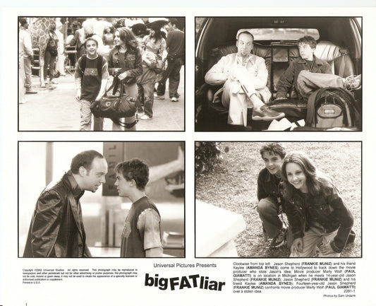 BIG FAT LIAR - Frankie Muniz & Paul Giiamati - 2001 Original Still #2281-1