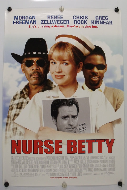 NURSE BETTY - Renée Zellweger - Original Movie Poster - 2000 Rolled DS C9