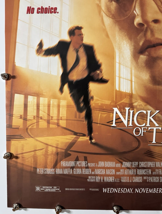 Nick Of Time - Original Movie Poster - 1995 - Rolled DS