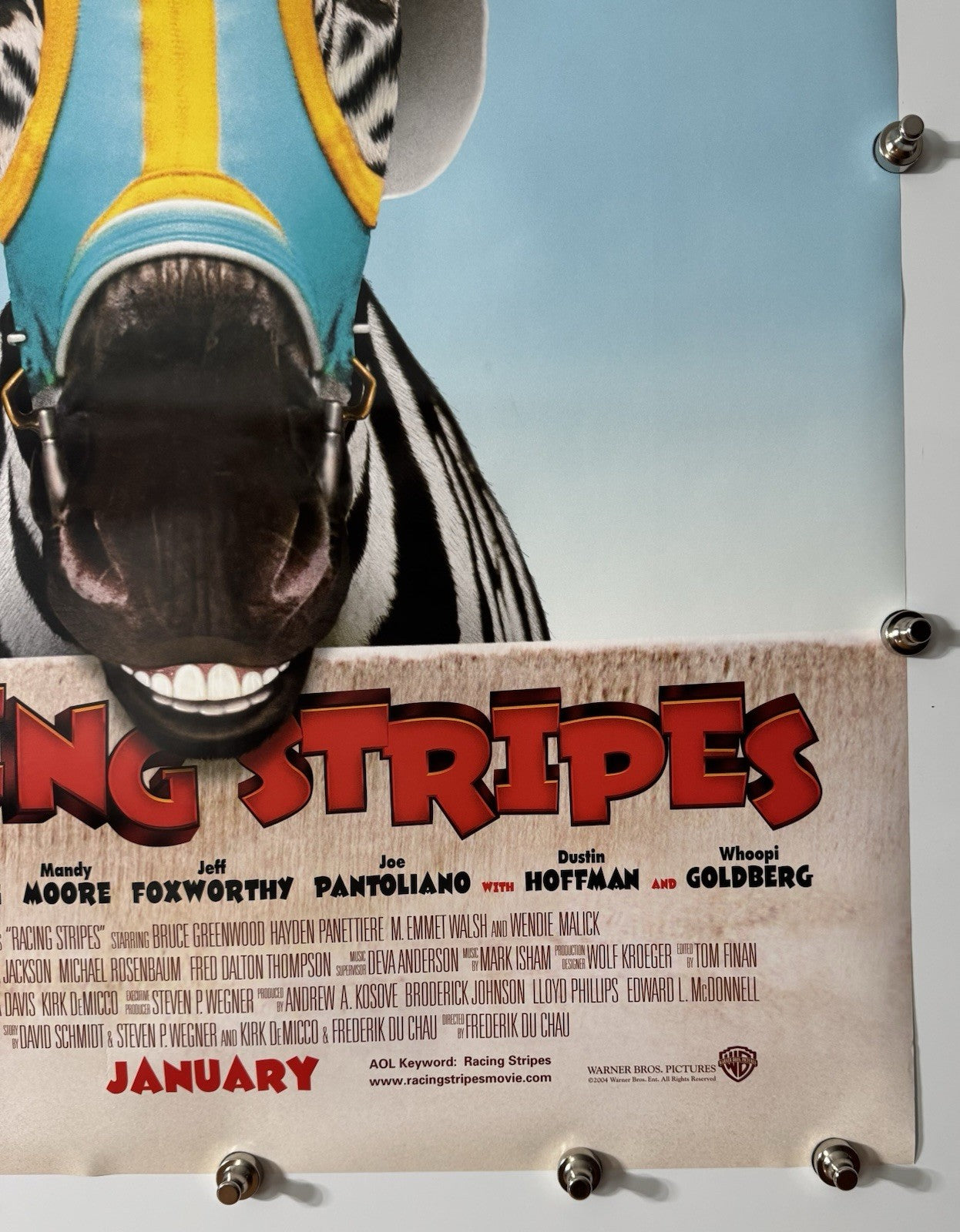 Racing Stripes - Original Movie Poster - 2005 - Rolled SS
