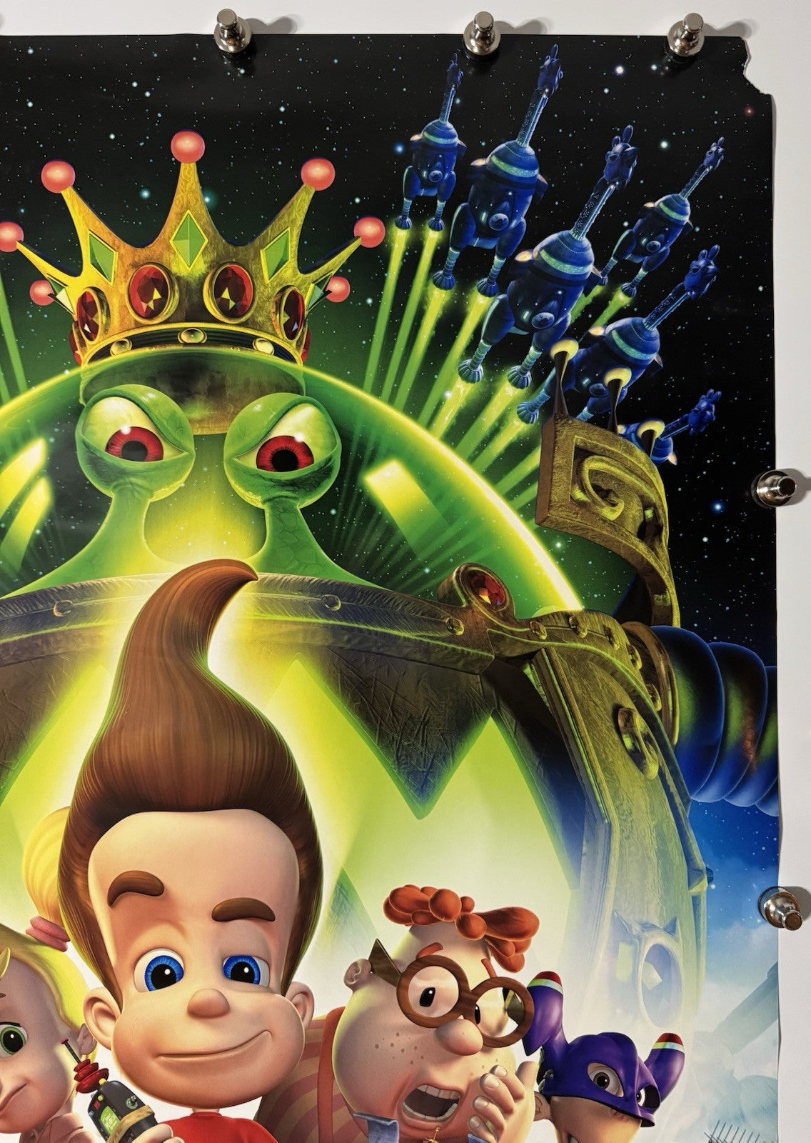 Jimmy Neutron: Boy Genius (B) - Original Movie Poster - 2001 - Rolled DS
