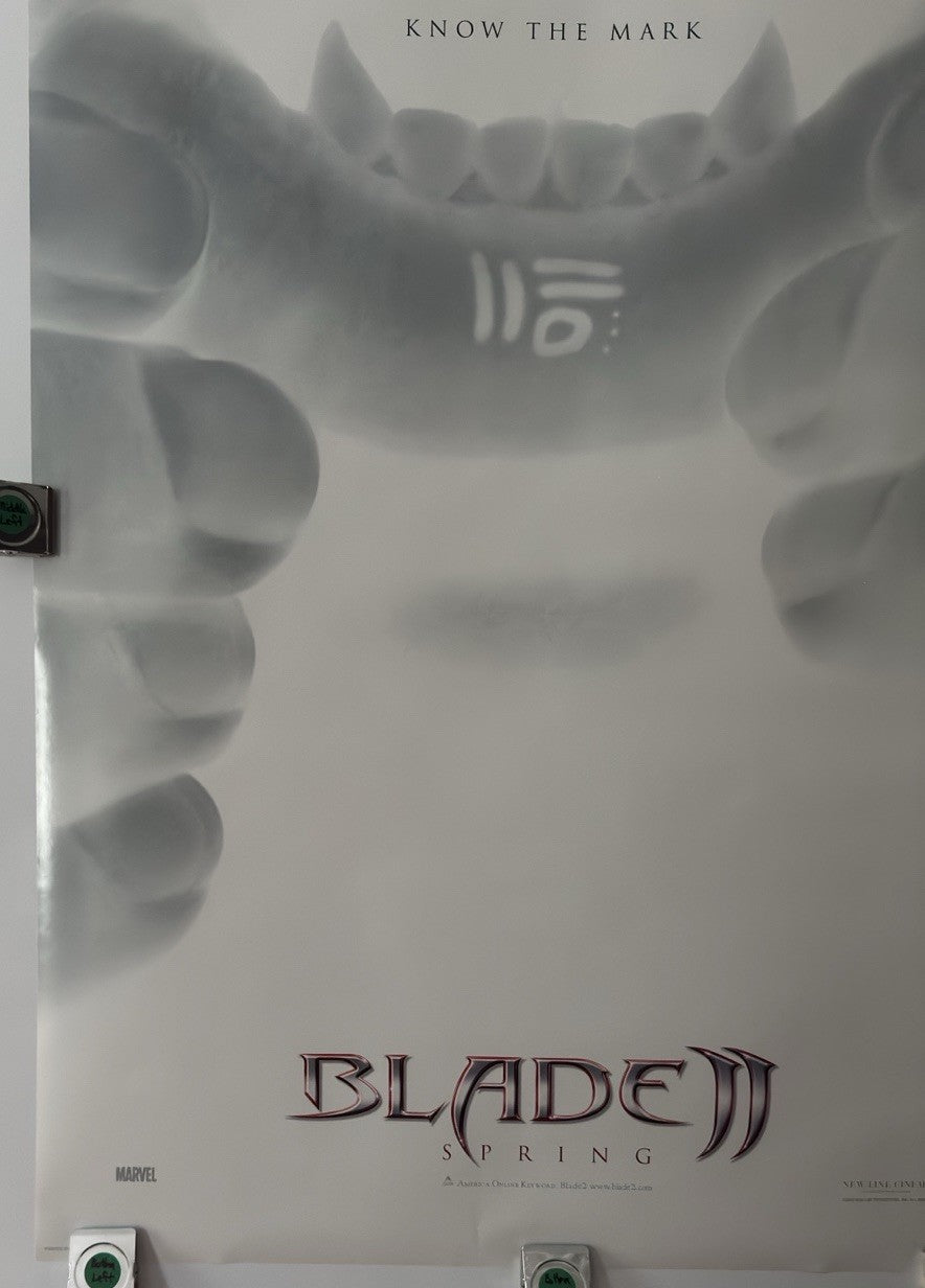 Blade II - Original Movie Poster - 2002 - Rolled DS
