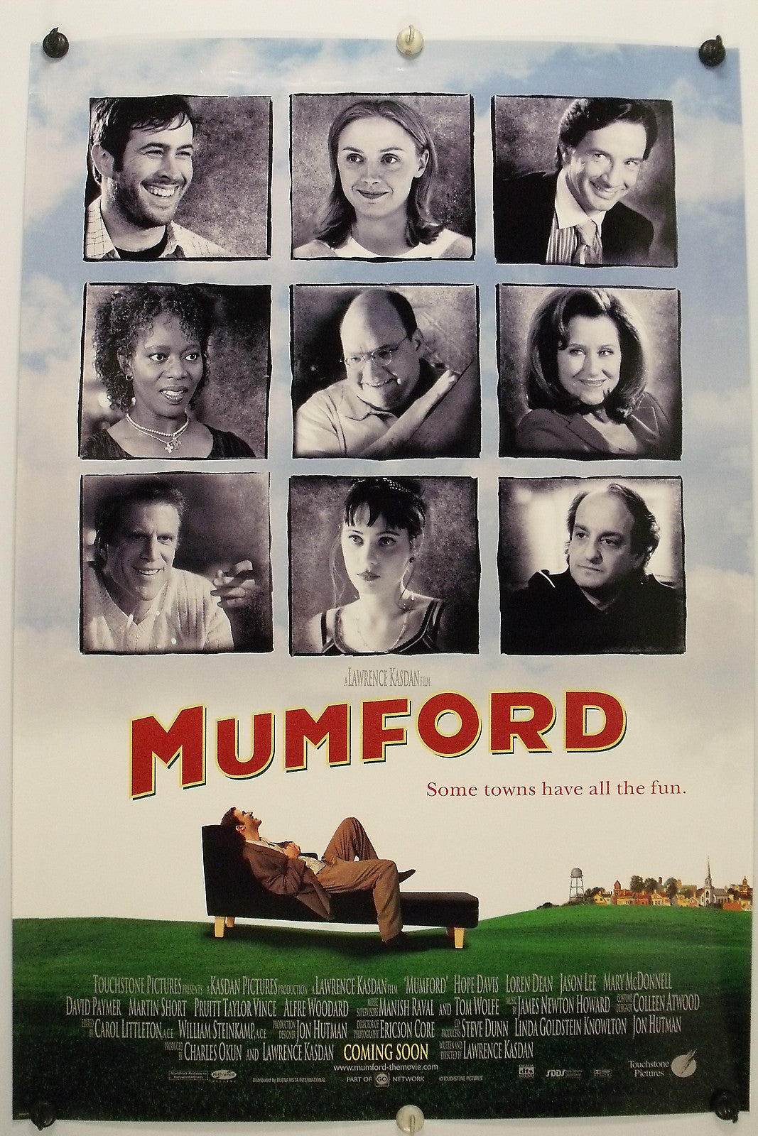 MUMFORD - Loren Dean - Original Movie Poster - 1999 Rolled DS C9