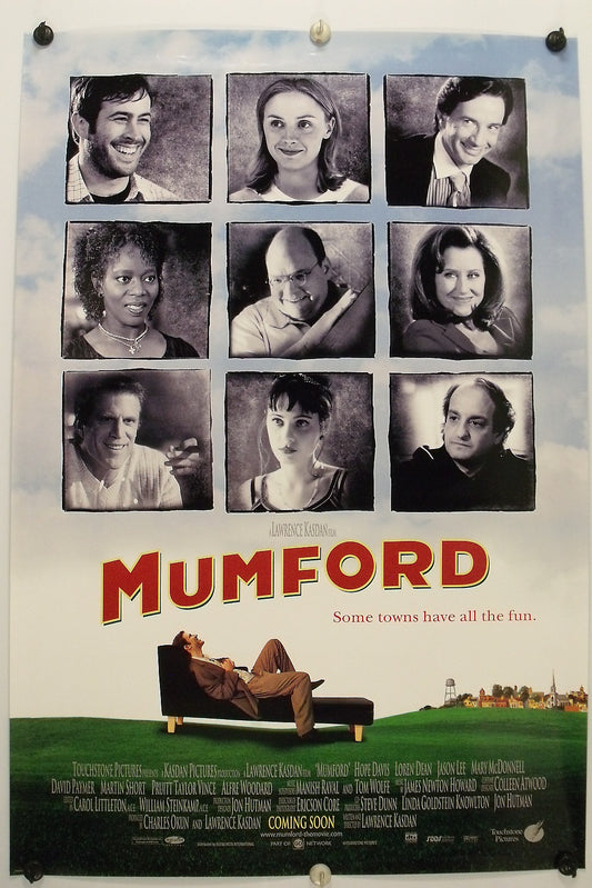 MUMFORD - Loren Dean - Original Movie Poster - 1999 Rolled DS C9