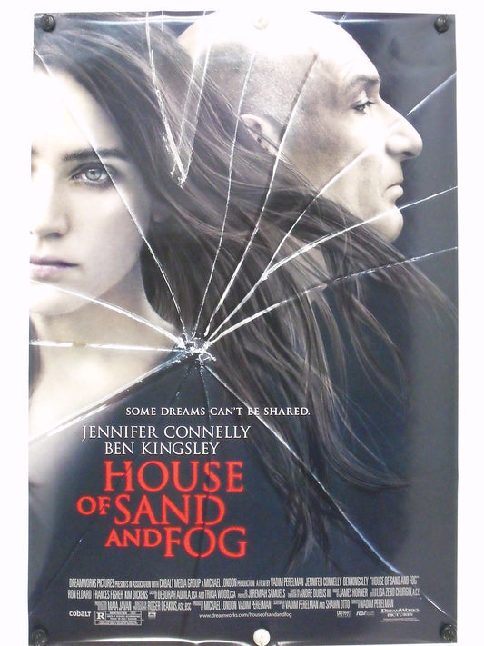 HOUSE OF SAND AND FOG - Original Movie Poster 2003  Rolled DS C9/C10