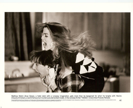 HEXED - Arye Gross & Claudia Christian -  1992 Original Movie Still #2